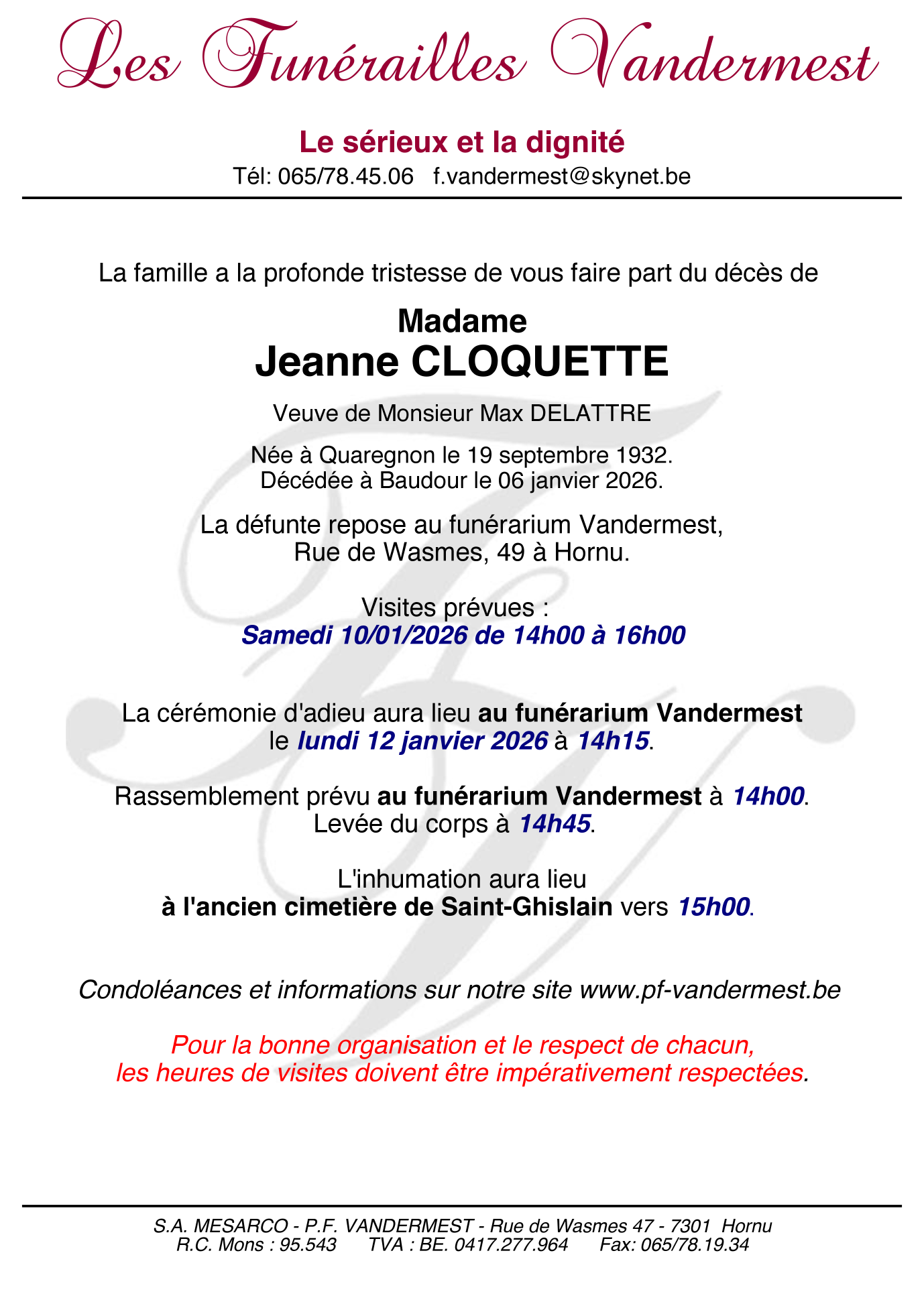 Image Annonce nécrologique