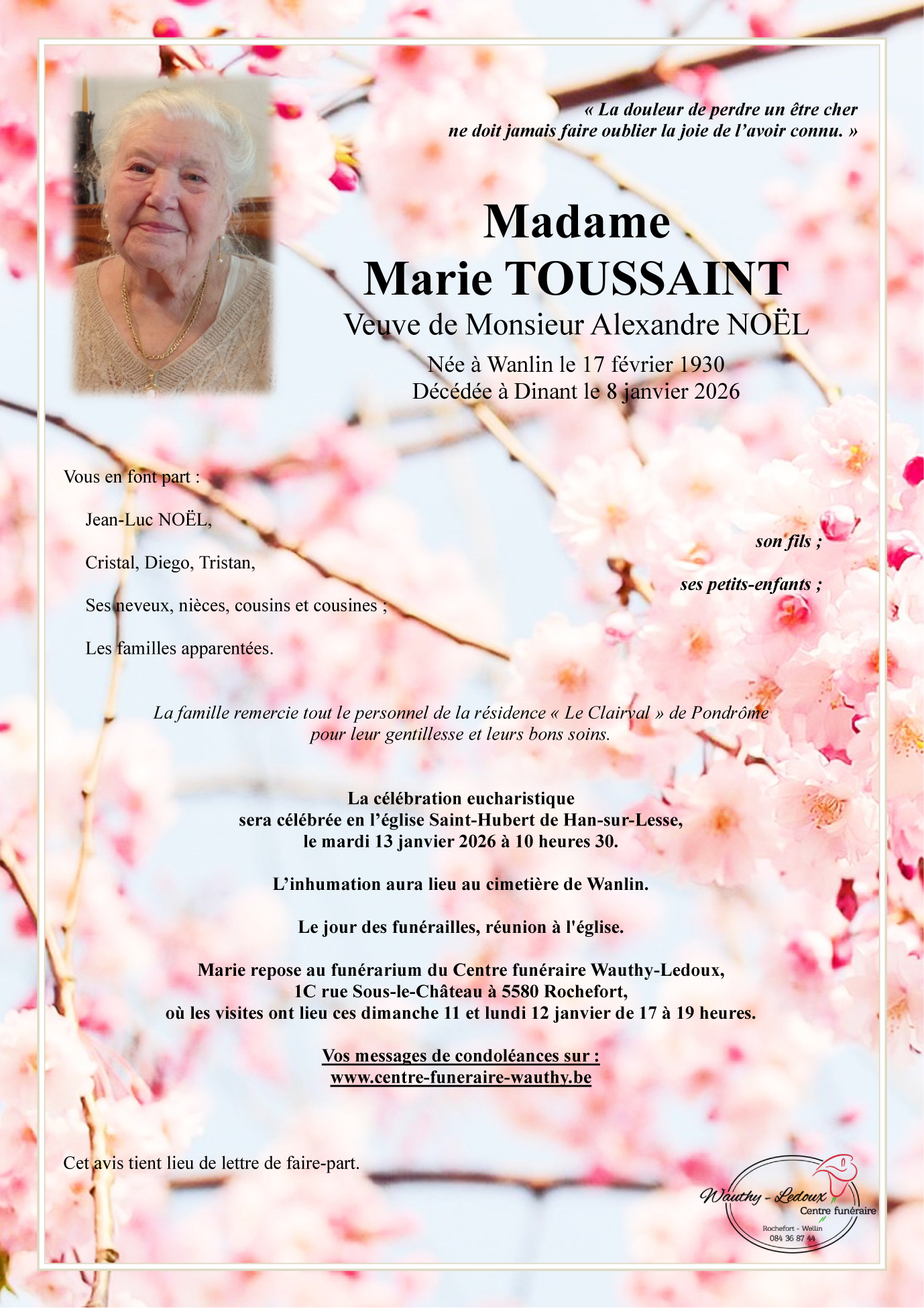 Image Annonce nécrologique