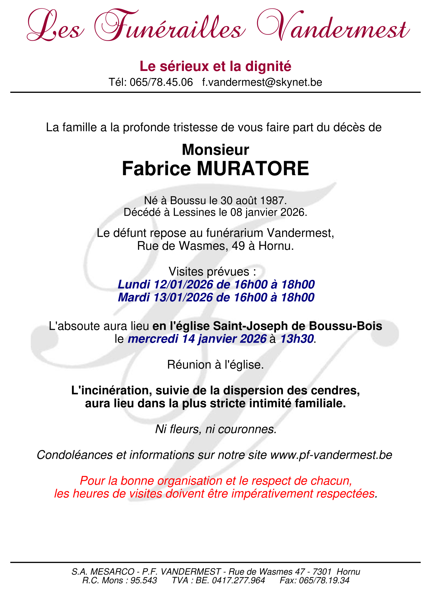 Image Annonce nécrologique