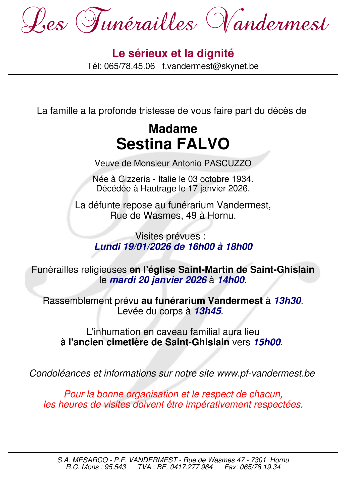 Image Annonce nécrologique