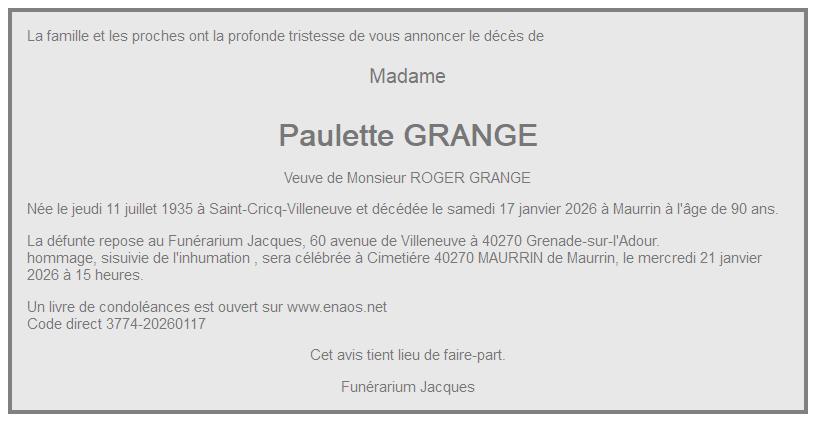 Image Annonce nécrologique