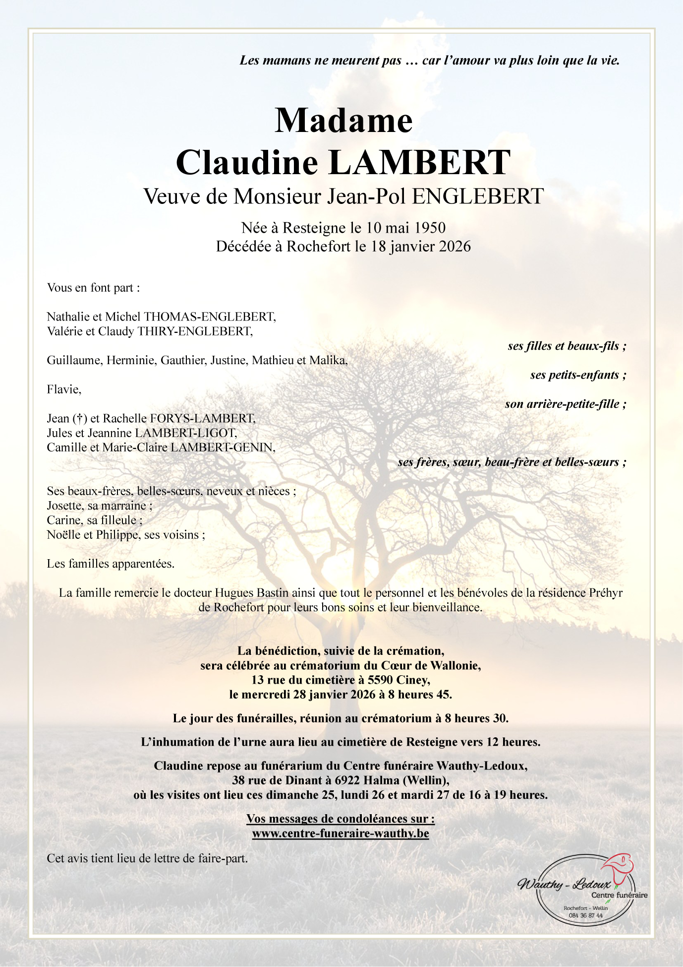 Image Annonce nécrologique