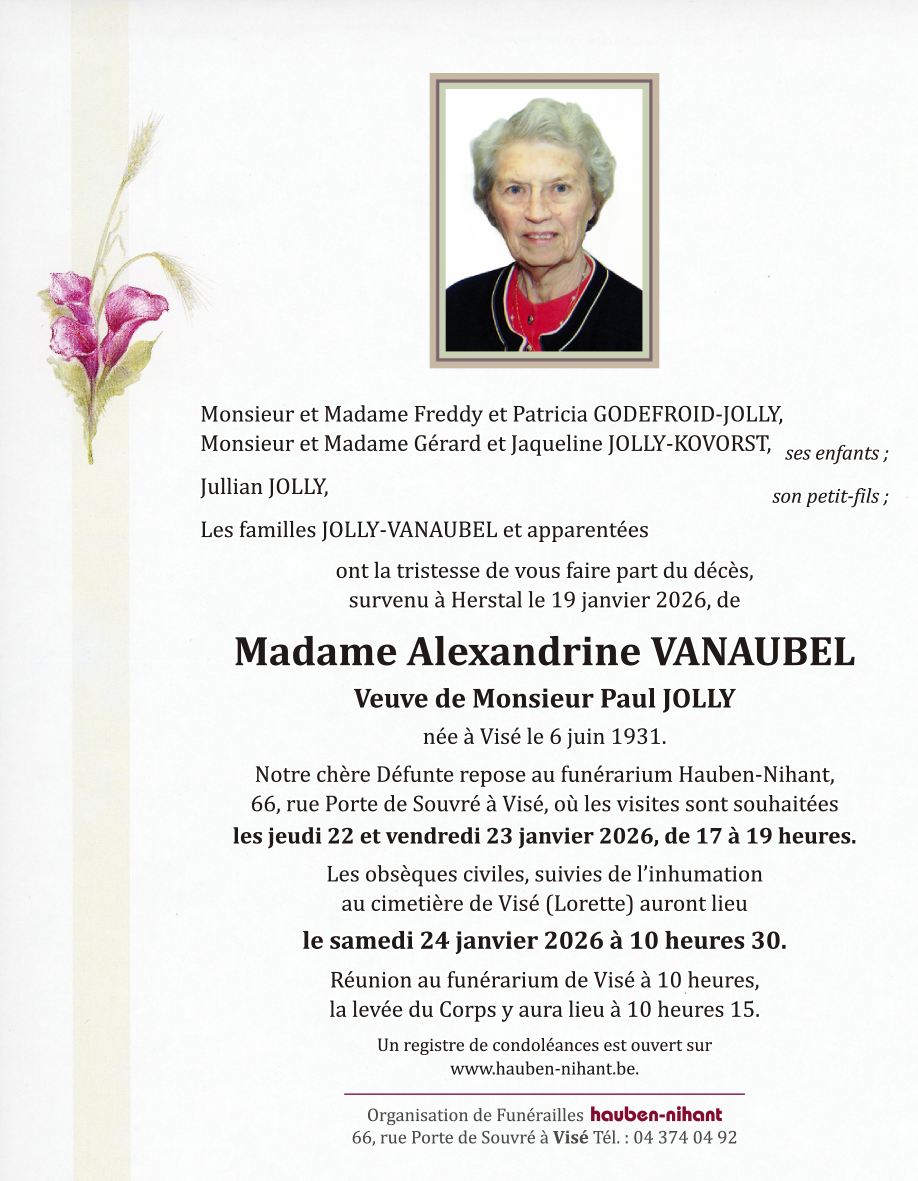 Image Annonce nécrologique