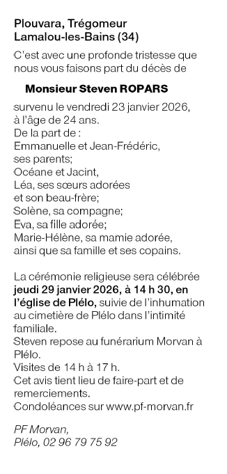 Image Annonce nécrologique