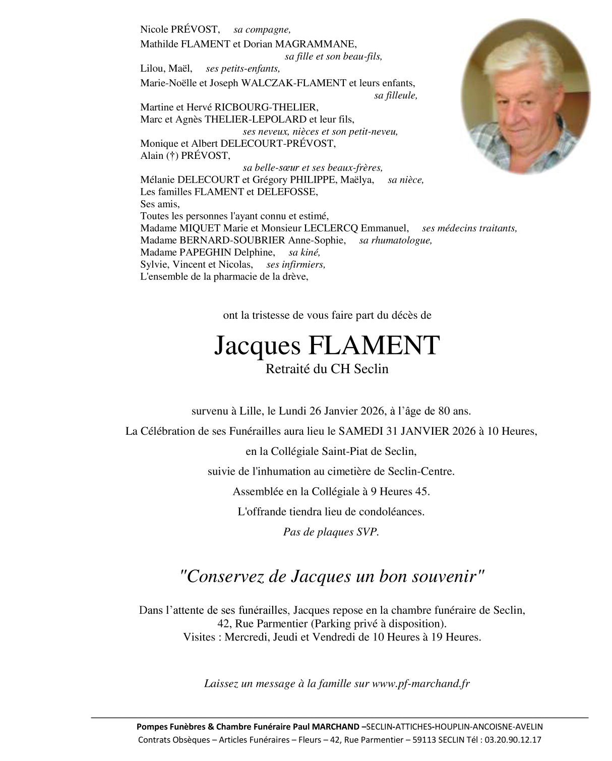 Image Faire-part de Jacques