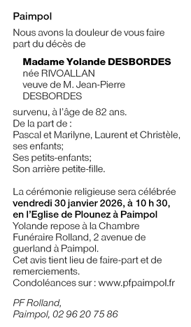 Image Annonce nécrologique