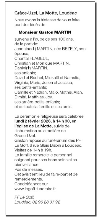 Image Annonce nécrologique