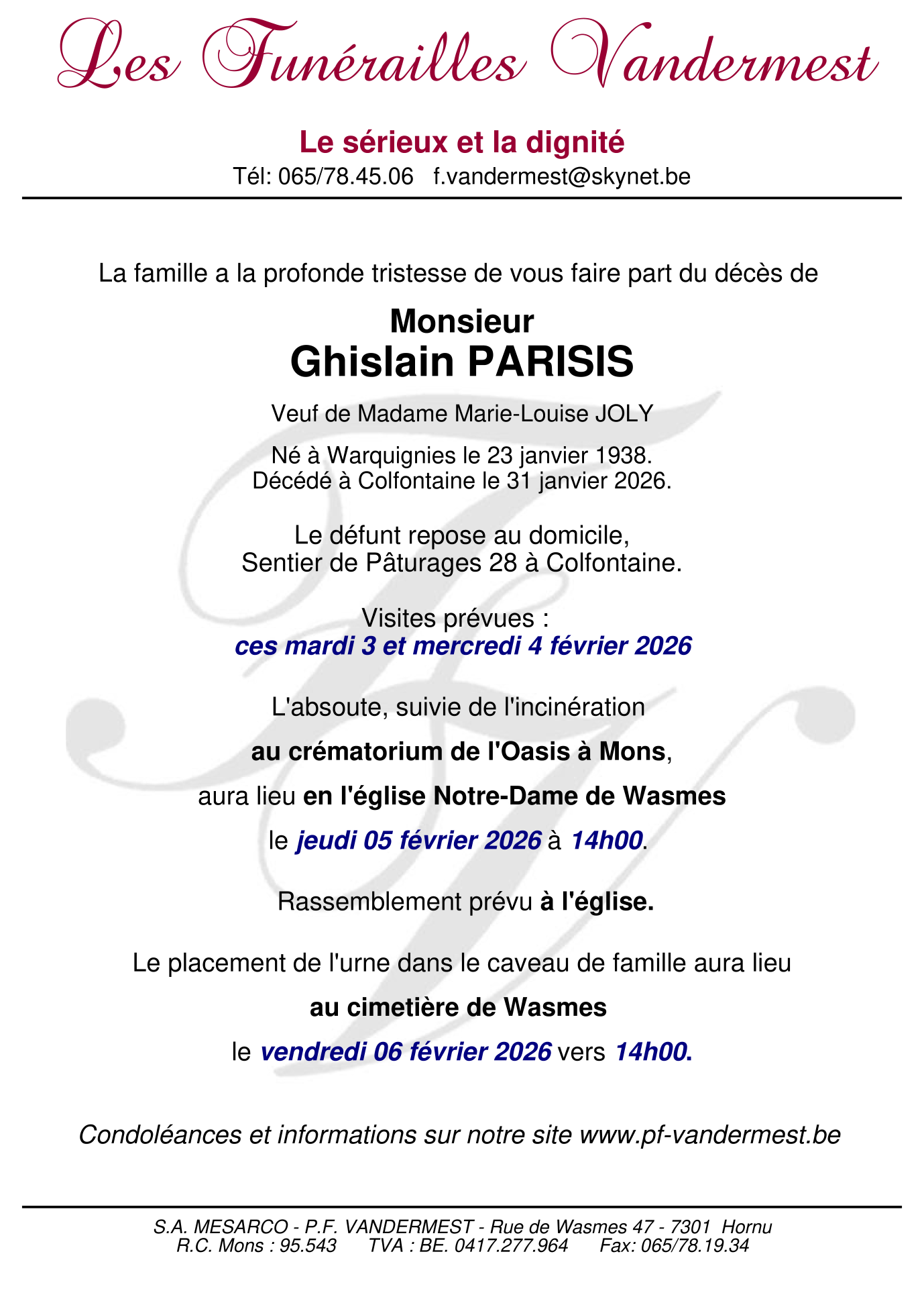 Image Annonce nécrologique