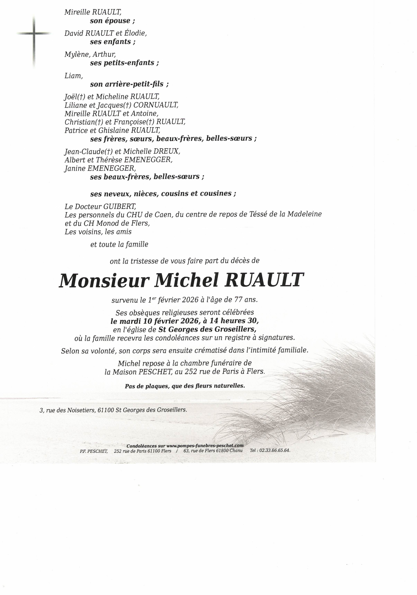 Image Annonce nécrologique