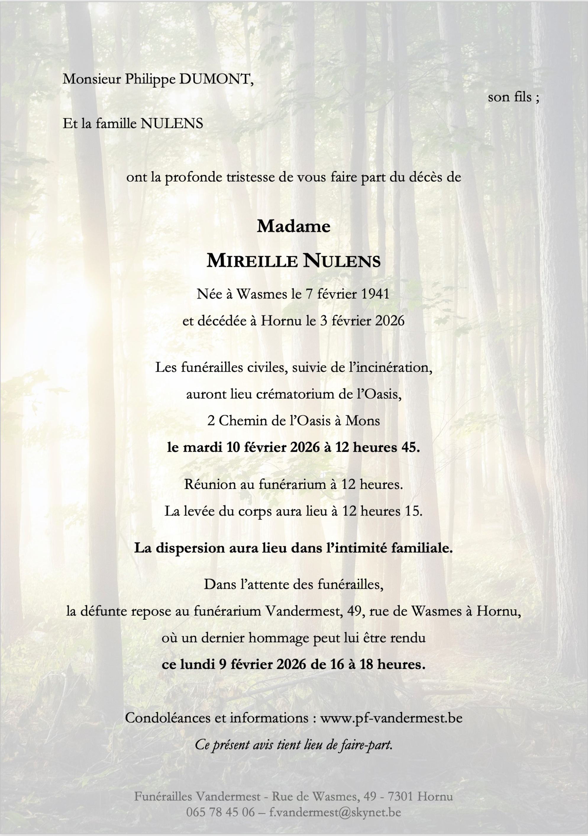 Image Annonce nécrologique