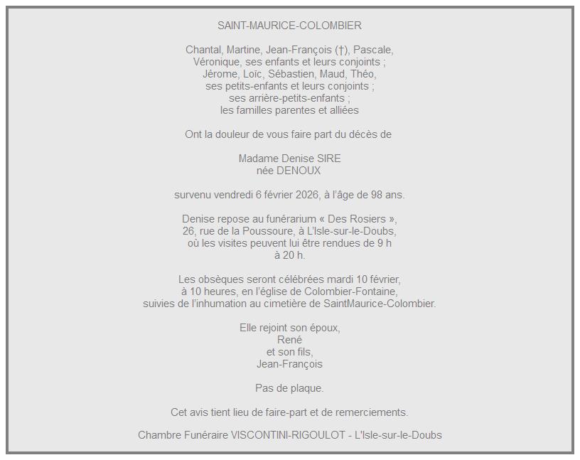 Image Annonce nécrologique