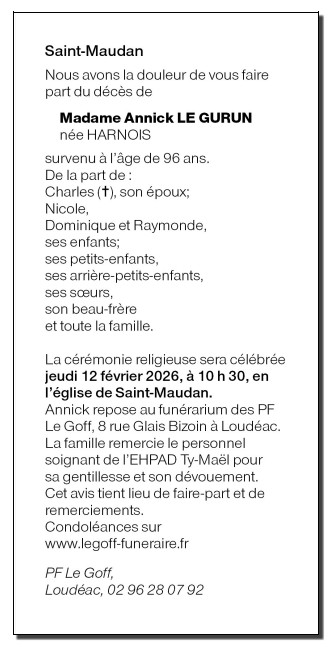 Image Annonce nécrologique