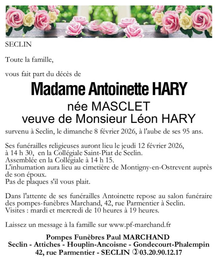 Image Faire-part d'Antoinette