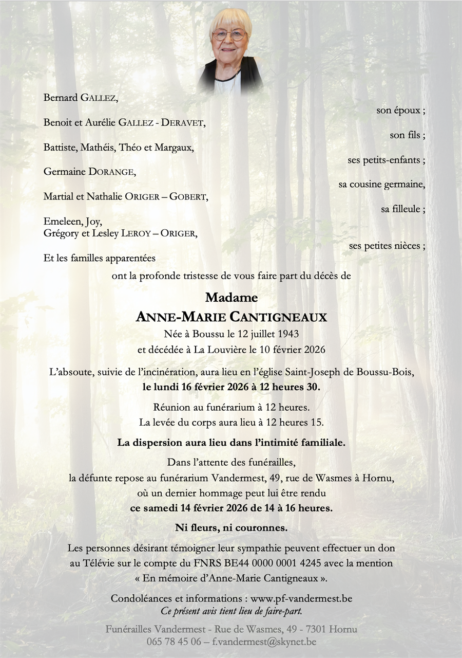 Image Annonce nécrologique