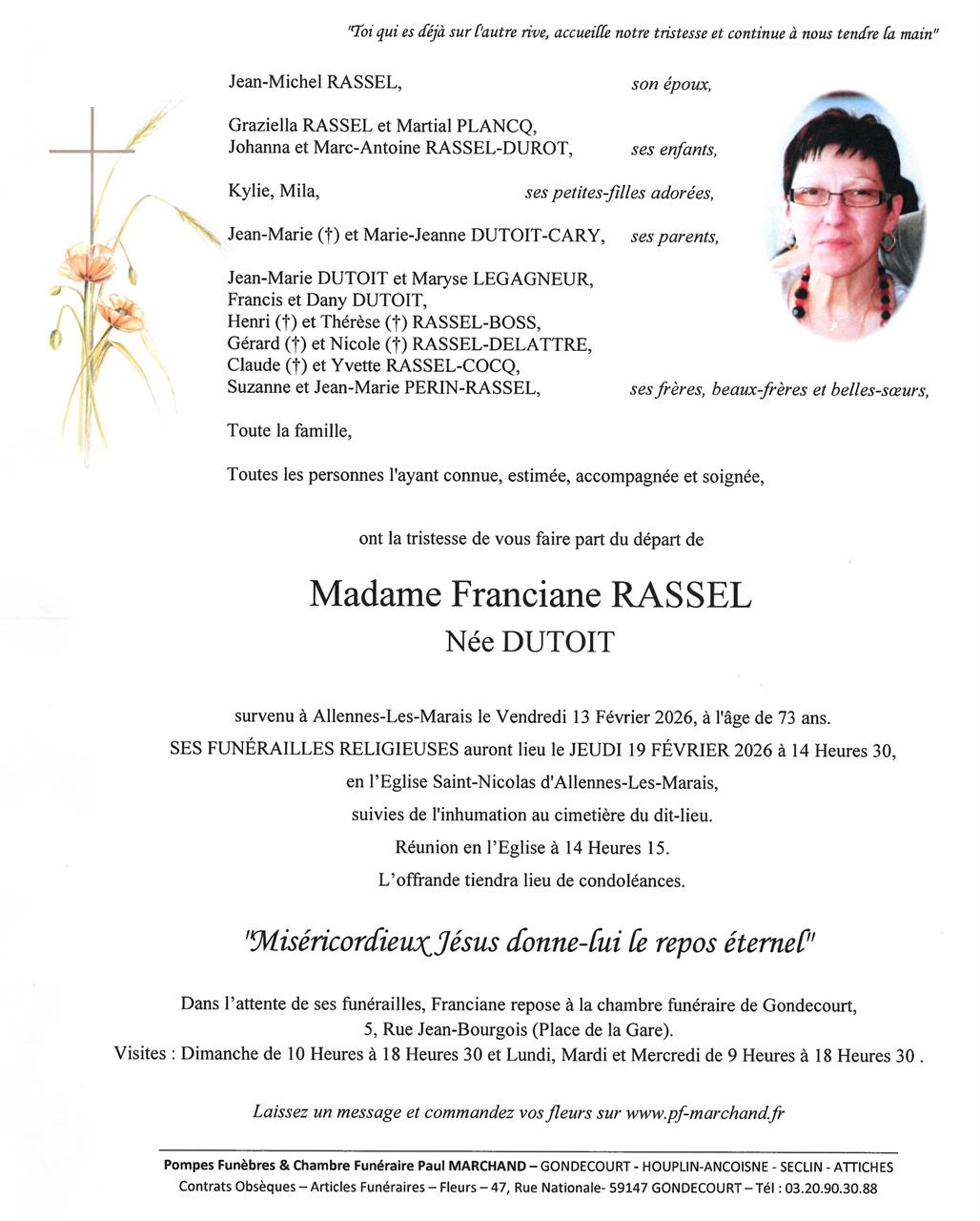 Image Faire-part de Franciane