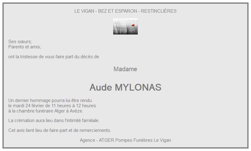 Image Annonce nécrologique