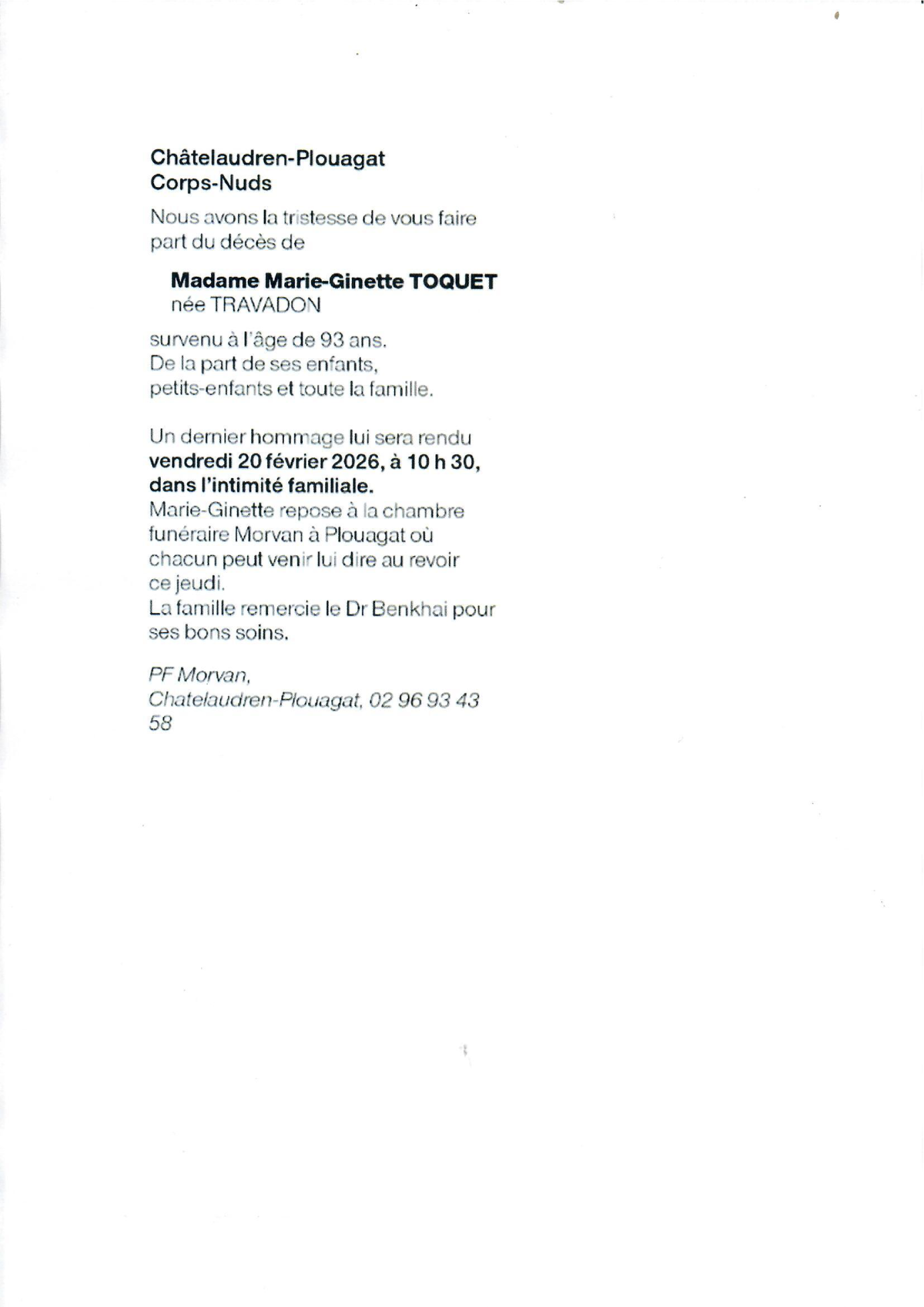 Image Annonce nécrologique