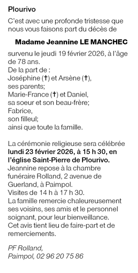 Image Annonce nécrologique