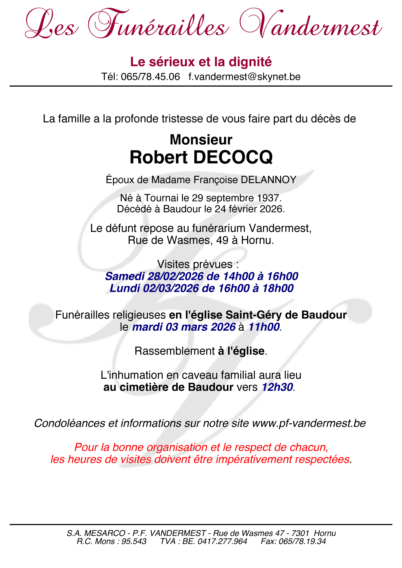 Image Annonce nécrologique