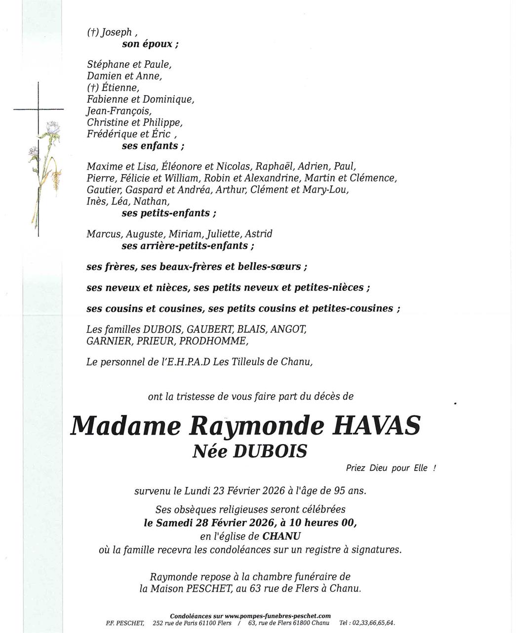 Image Annonce nécrologique