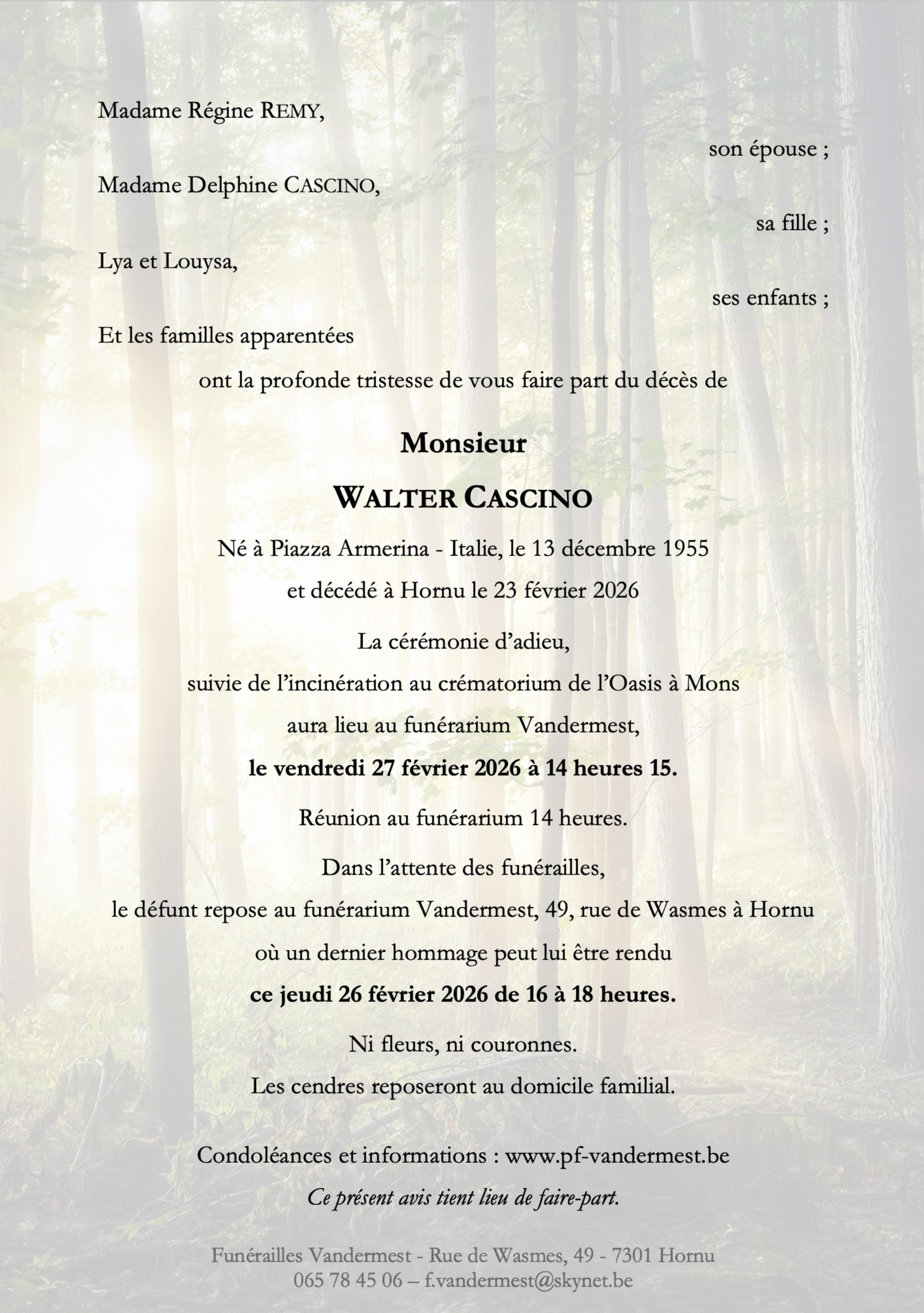 Image Annonce nécrologique