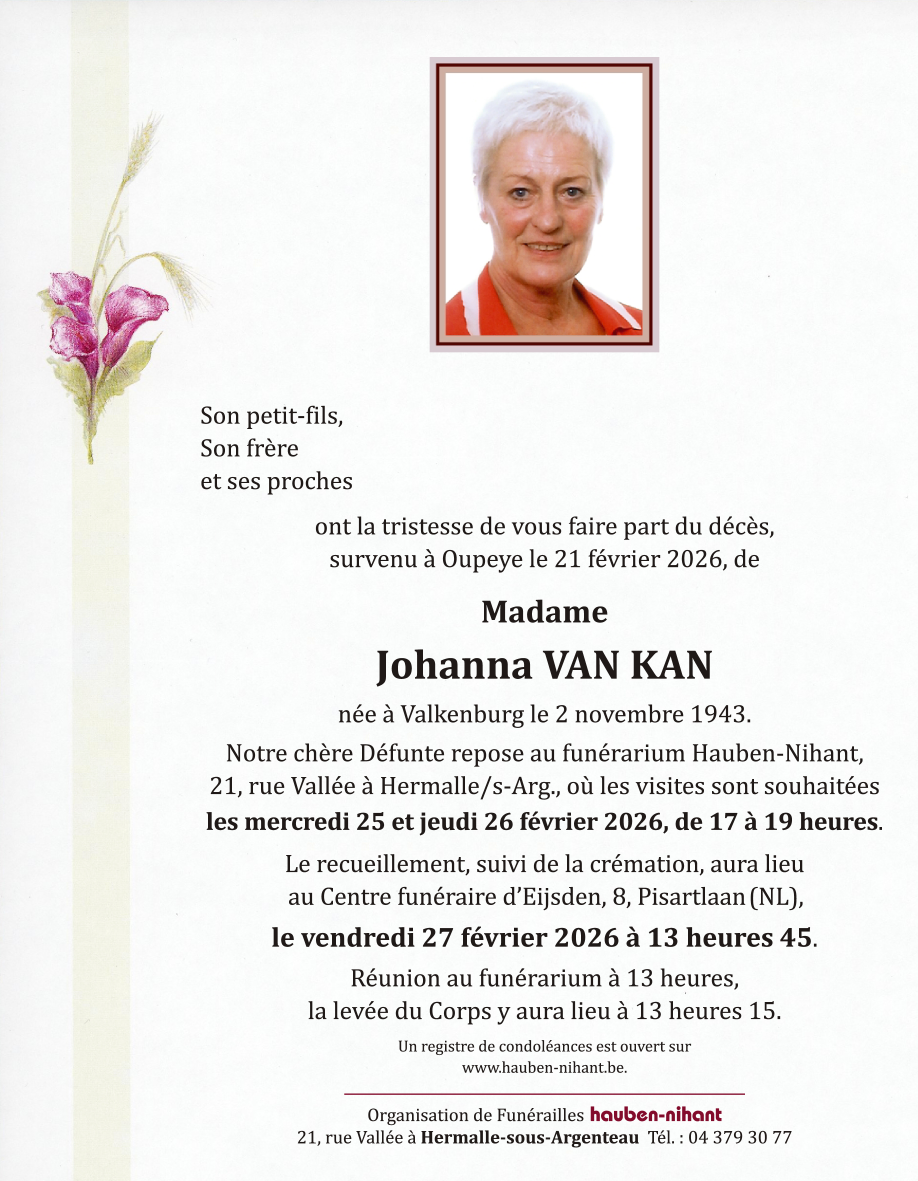 Image Annonce nécrologique