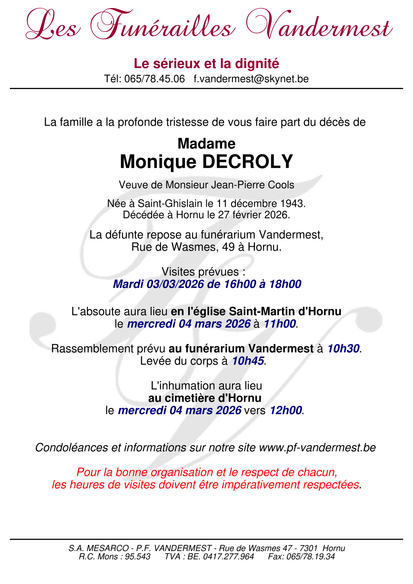 Image Annonce nécrologique