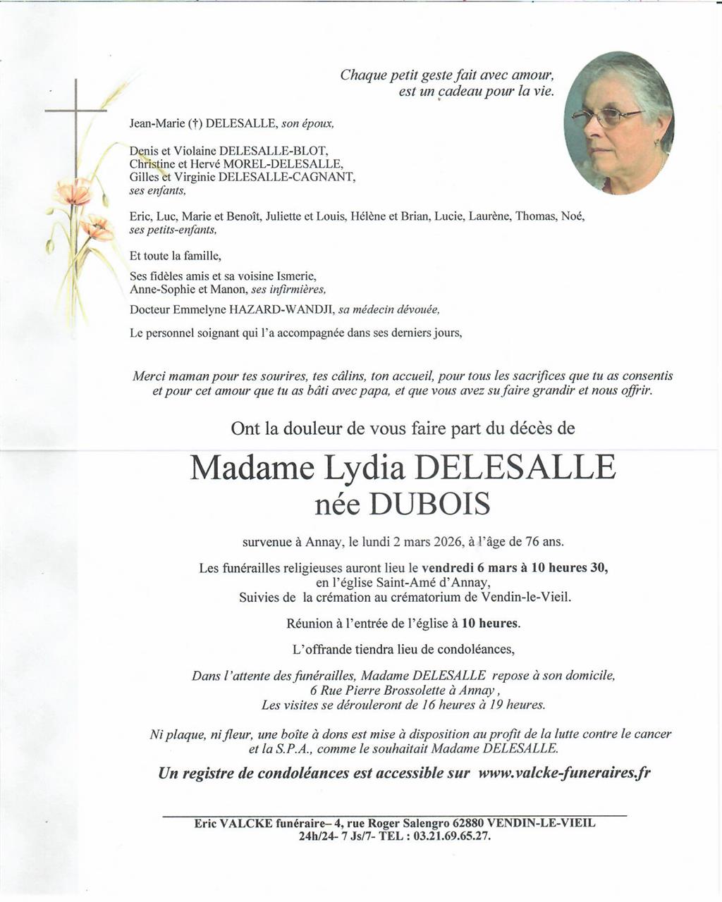 Image Annonce nécrologique