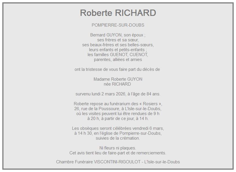 Image Annonce nécrologique