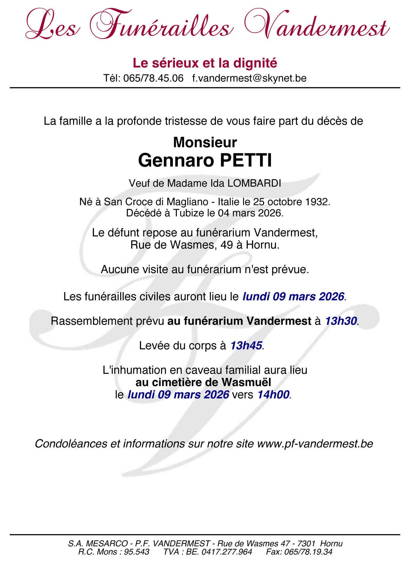 Image Annonce nécrologique