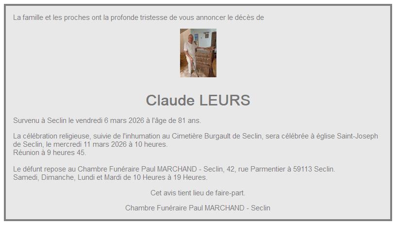 Image Faire-part de Claude