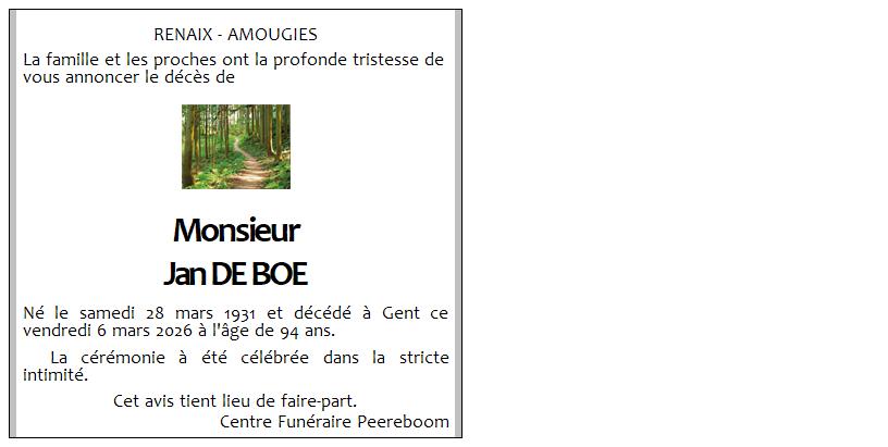 Image Annonce nécrologique