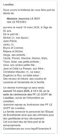 Image Annonce nécrologique