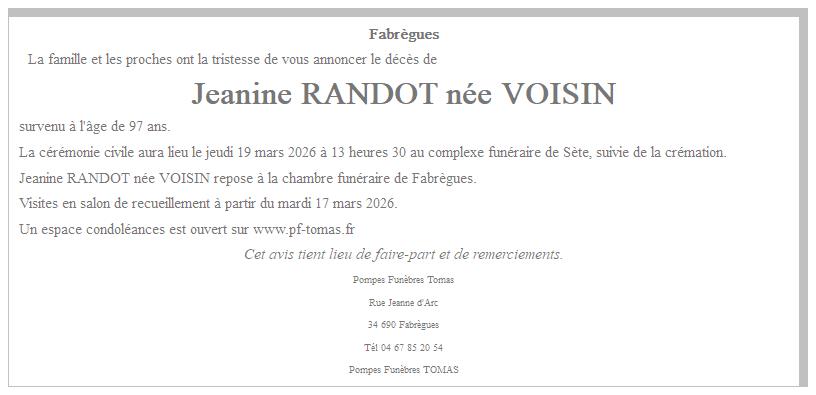 Image Annonce nécrologique