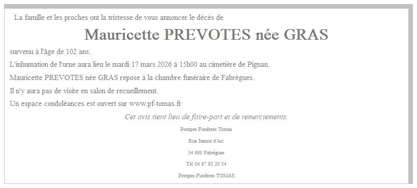 Image Annonce nécrologique