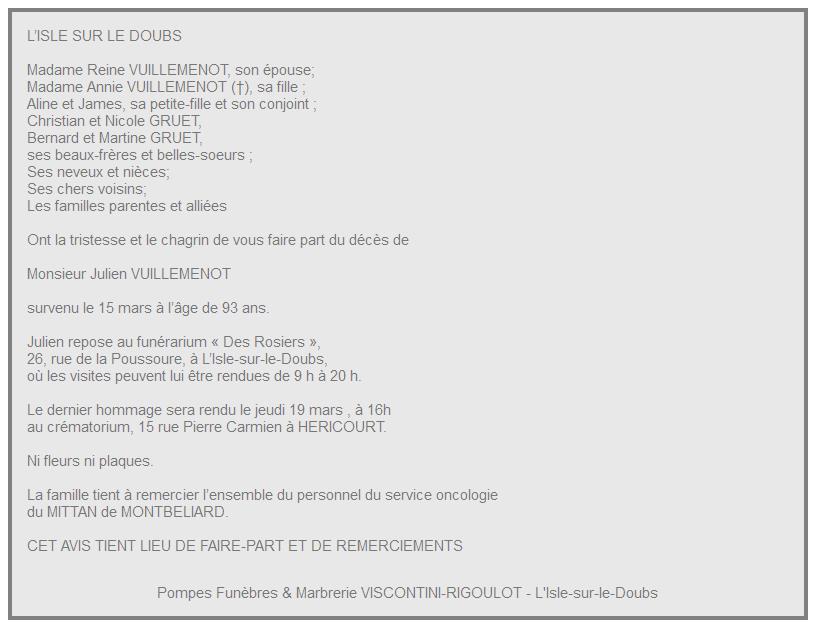 Image Annonce nécrologique