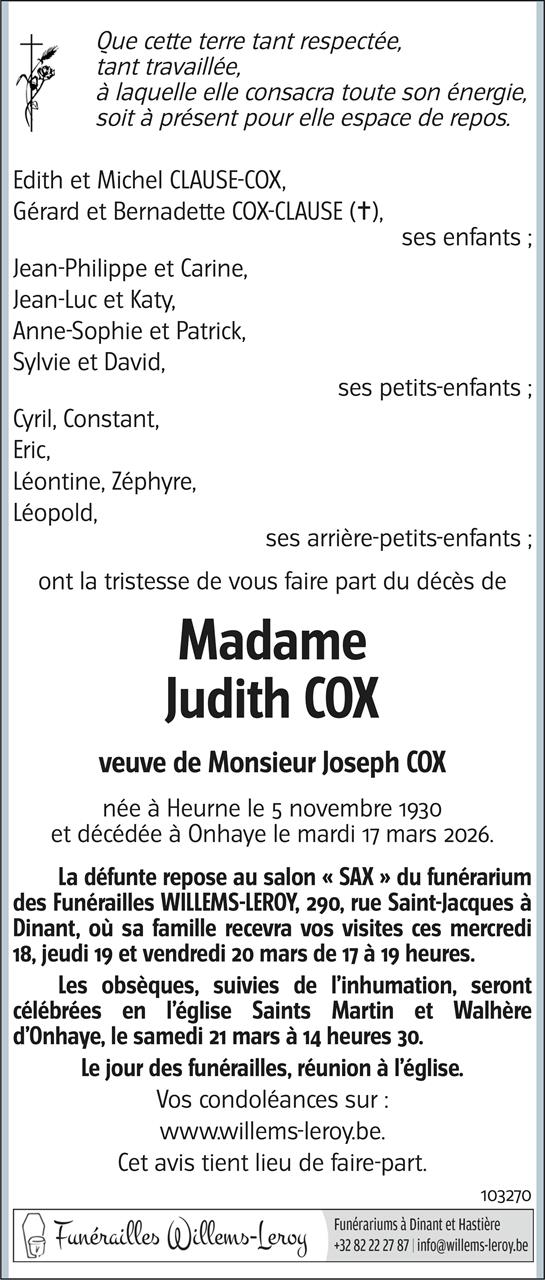 Image Annonce nécrologique