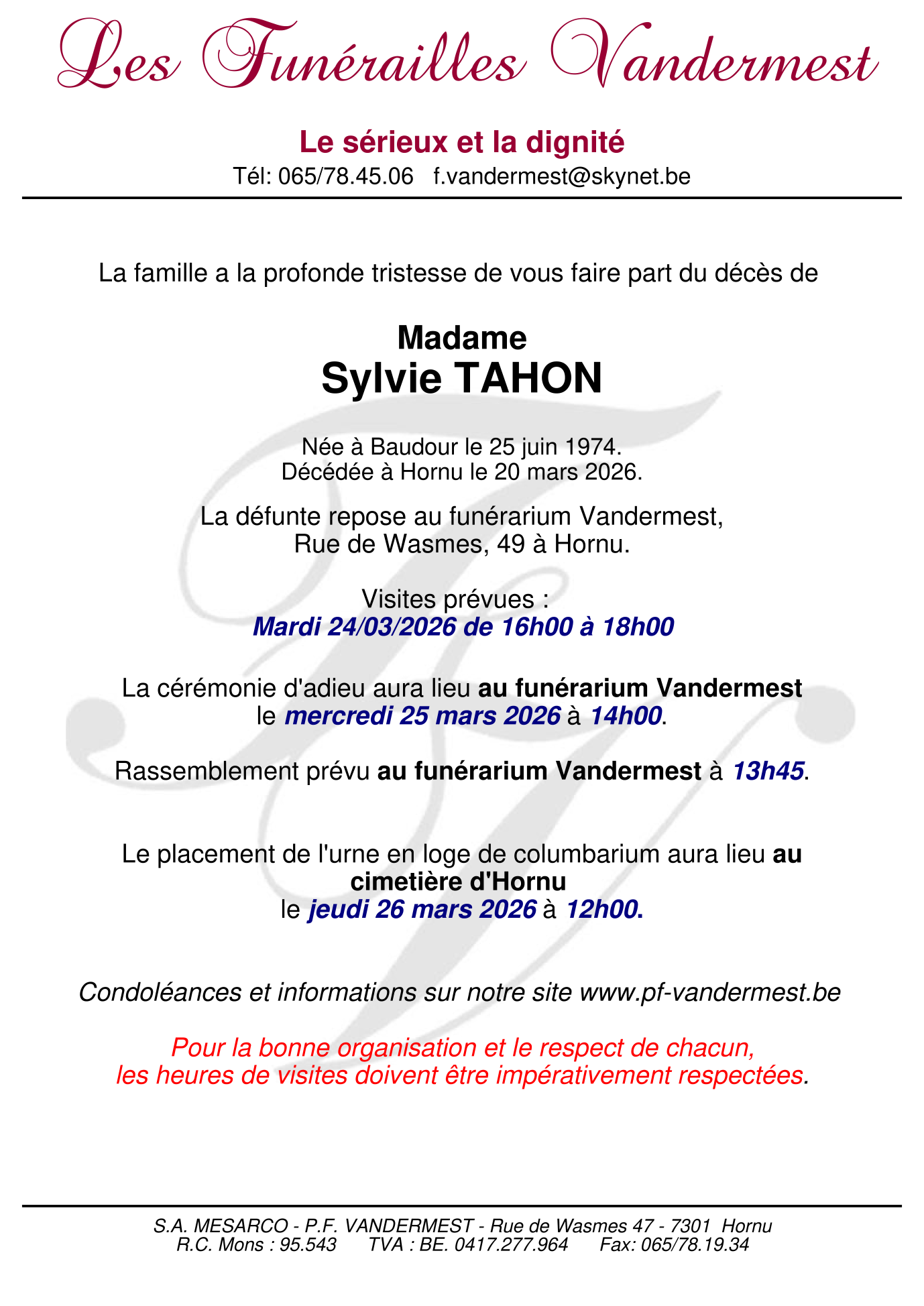 Image Annonce nécrologique