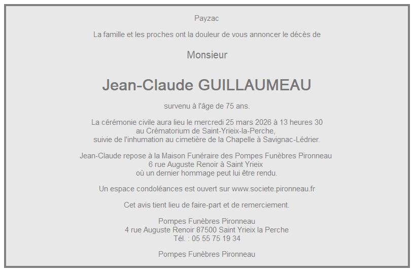 Image Annonce nécrologique