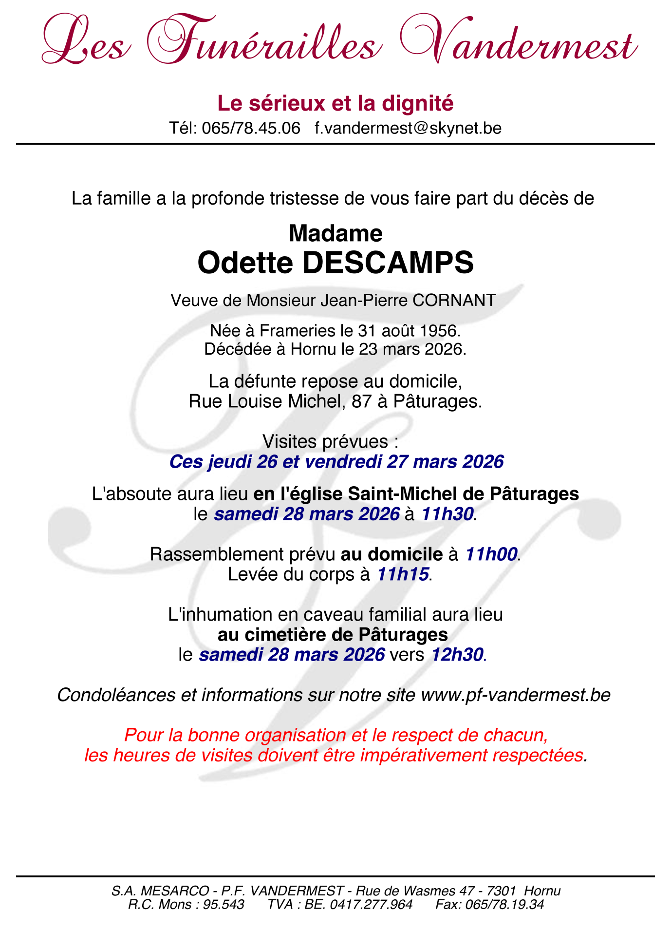 Image Annonce nécrologique