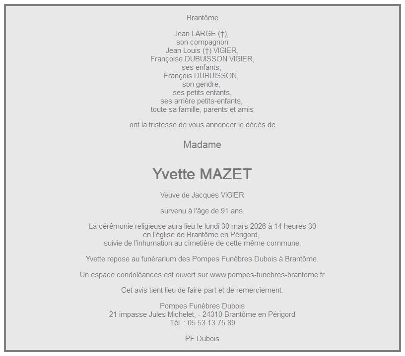 Image Annonce nécrologique