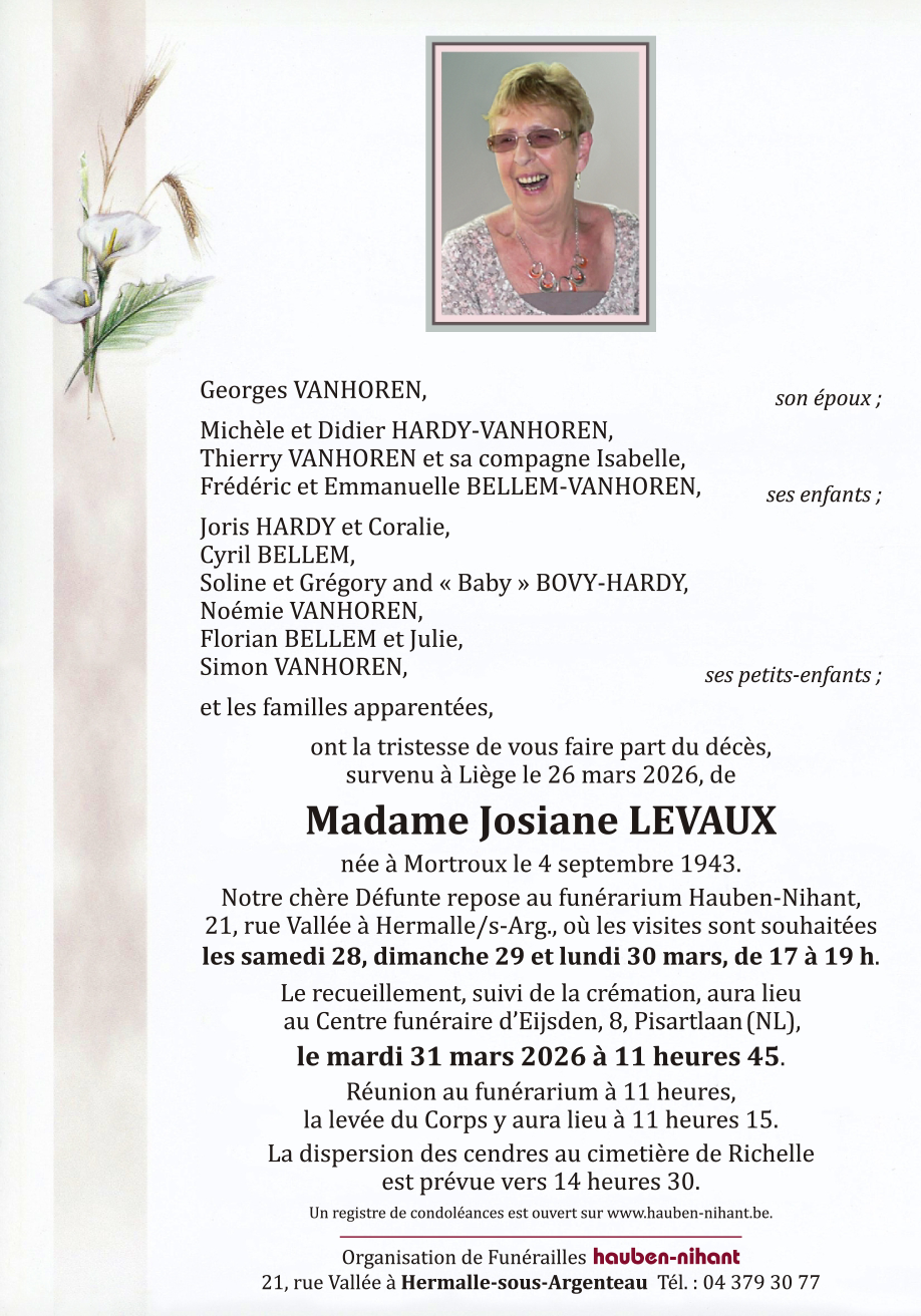 Image Annonce nécrologique