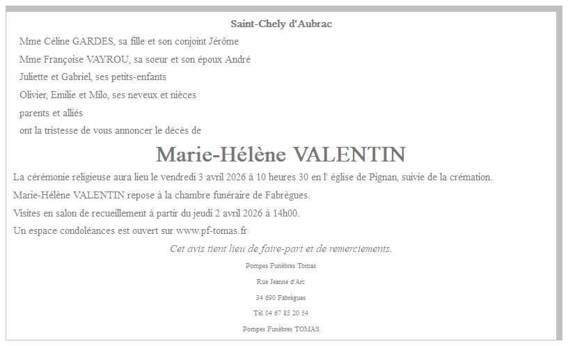 Image Annonce nécrologique