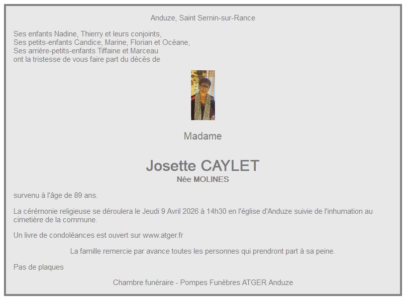 Image Annonce nécrologique