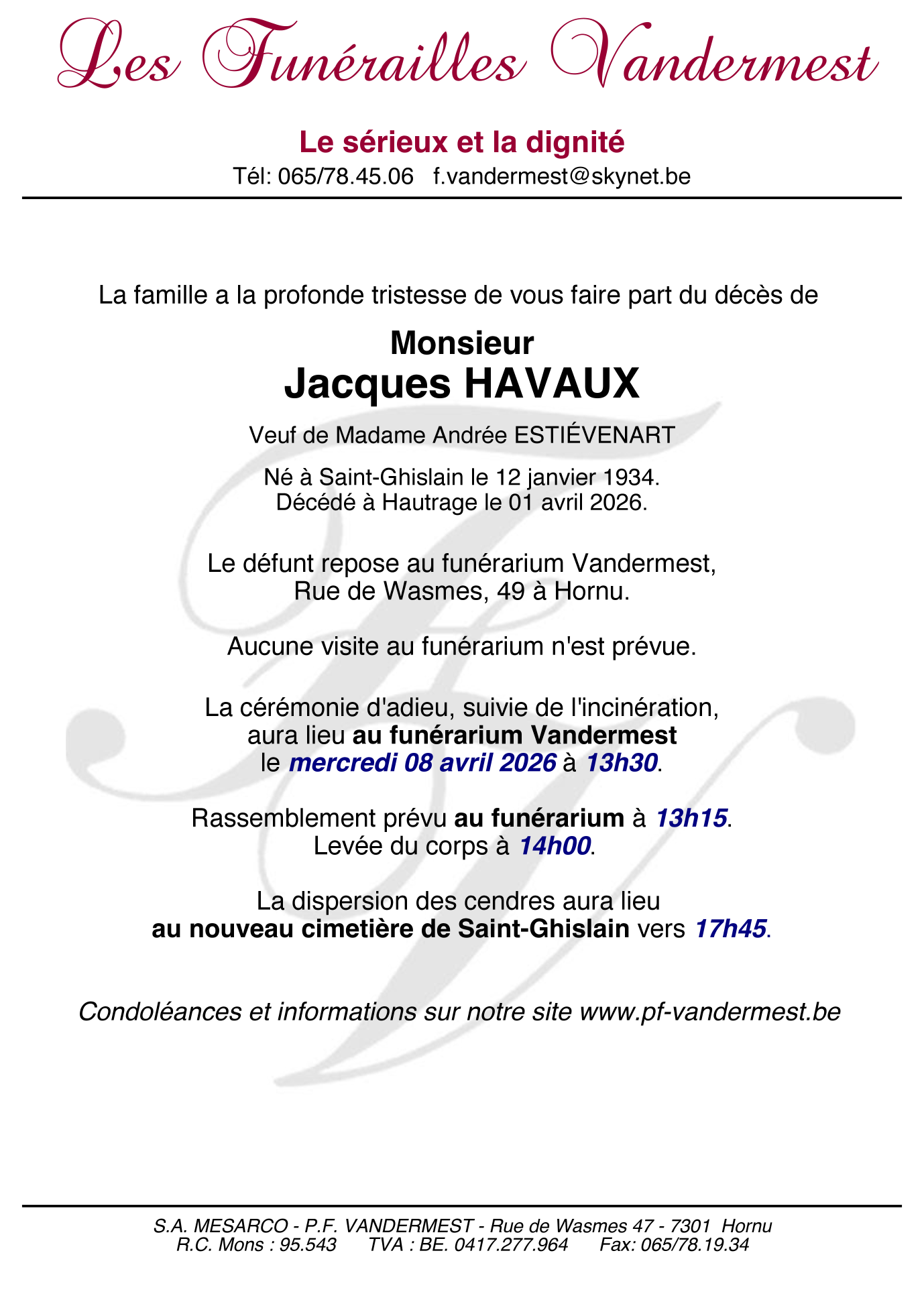 Image Annonce nécrologique