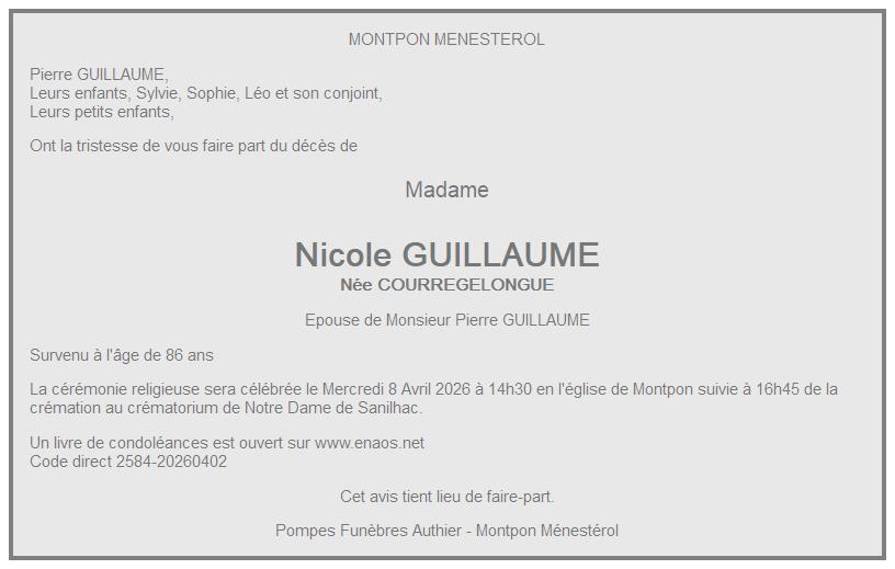 Image Annonce nécrologique