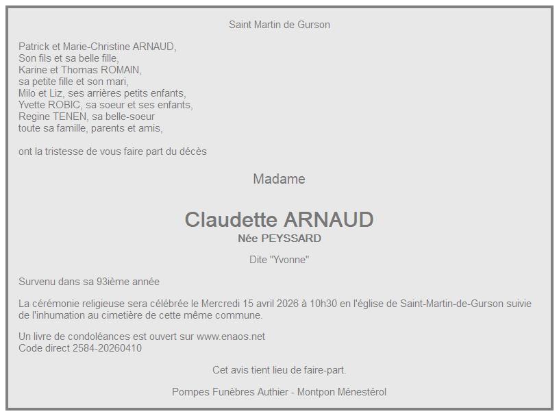 Image Annonce nécrologique