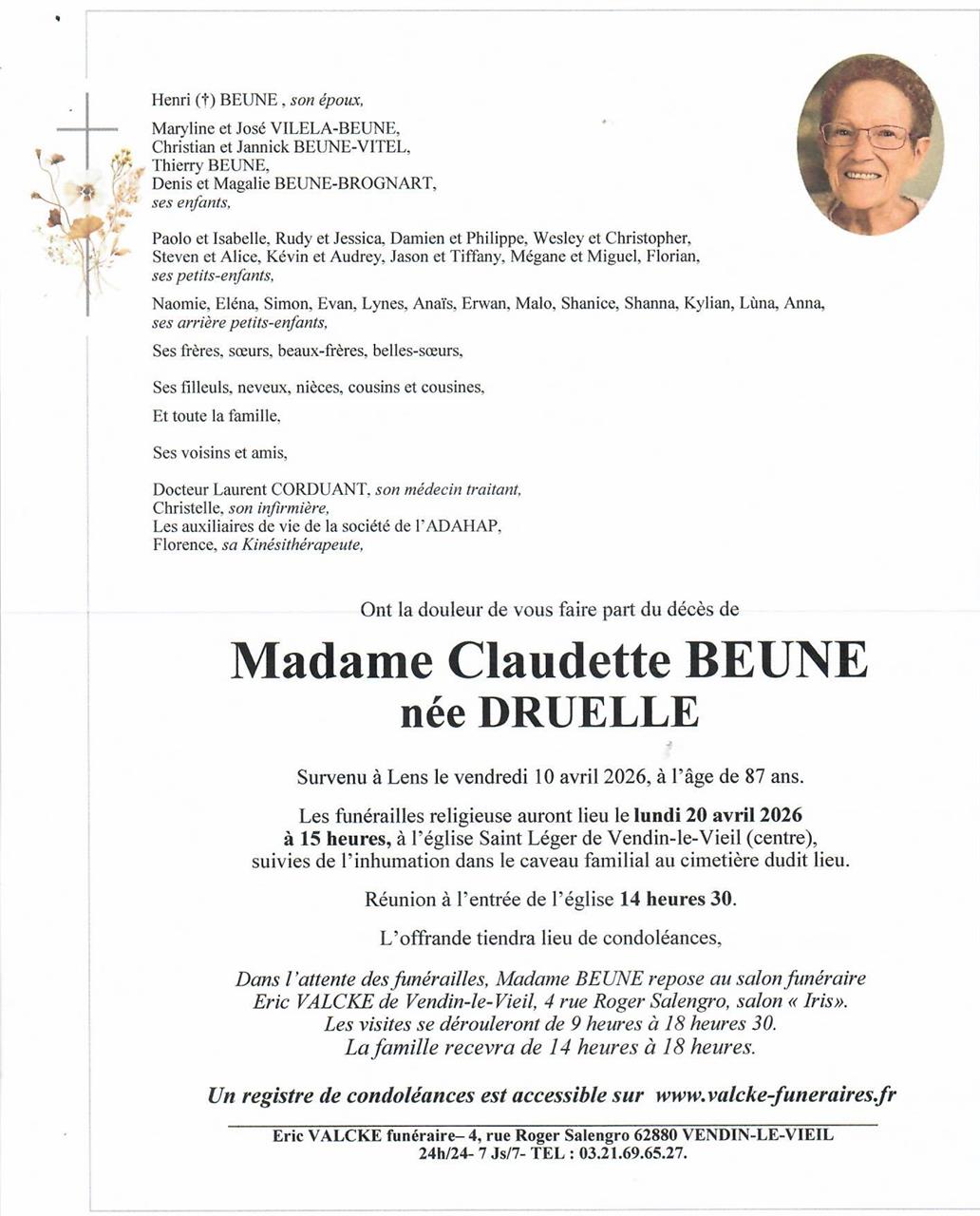 Image Annonce nécrologique