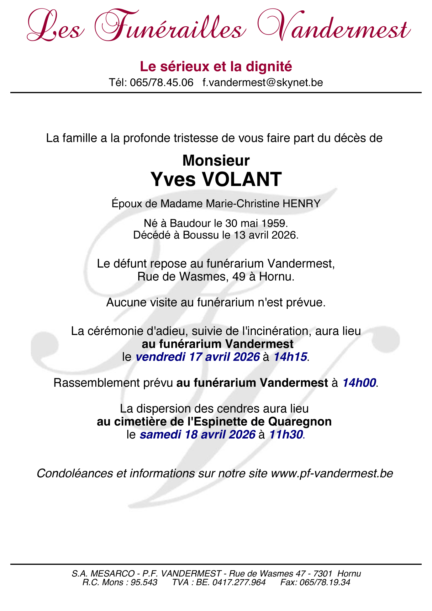 Image Annonce nécrologique