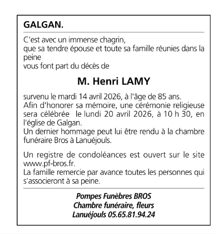 Image Annonce nécrologique